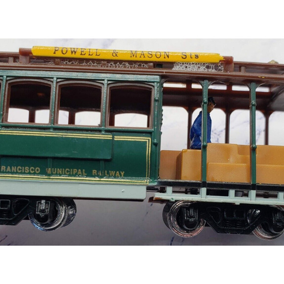 Vintage San Francisco Railway #4 Powell & Mason HO Scale Cable Car - Picture 8 of 11